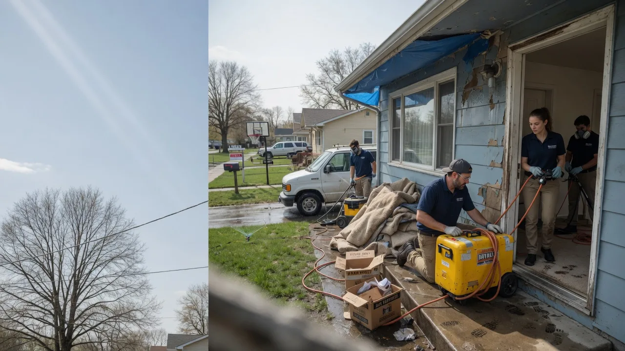 Basement Flood Cleanup in Oak Grove, MO near me
